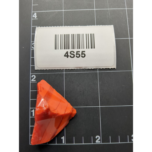 Amberina and Ruby Swirl Slag Art Glass Cullet #4S55 - Picture 6 of 6